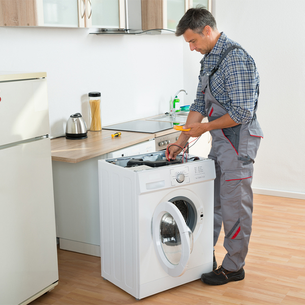 can you walk me through the steps of troubleshooting my washer issue in Lake Sarasota FL